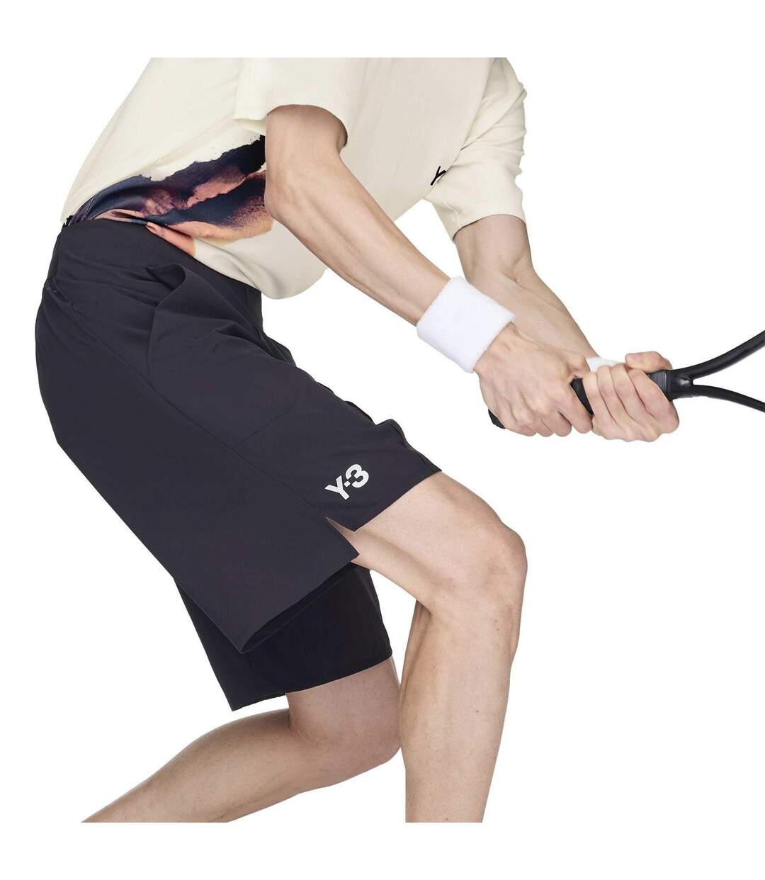 Mens Pro Tennis Shorts Black Y-3-4