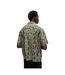 Mens Abstract Regular Short-sleeved Shirt Green Hugo-3
