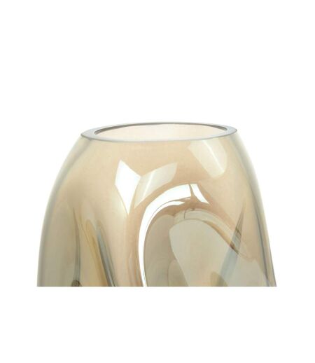 Vase Design en Verre Soufflé Diney 25cm Ambre