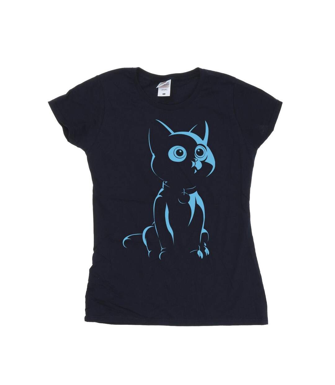 Disney T-shirt en coton Femmes/Ladies Lightyear Sox Cute Stare (Bleu marine) - UTBI29050-1