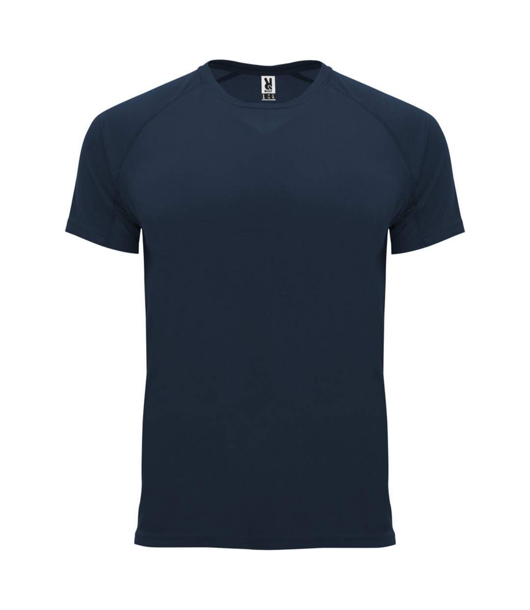 T-shirt bahrain homme bleu marine Roly-1