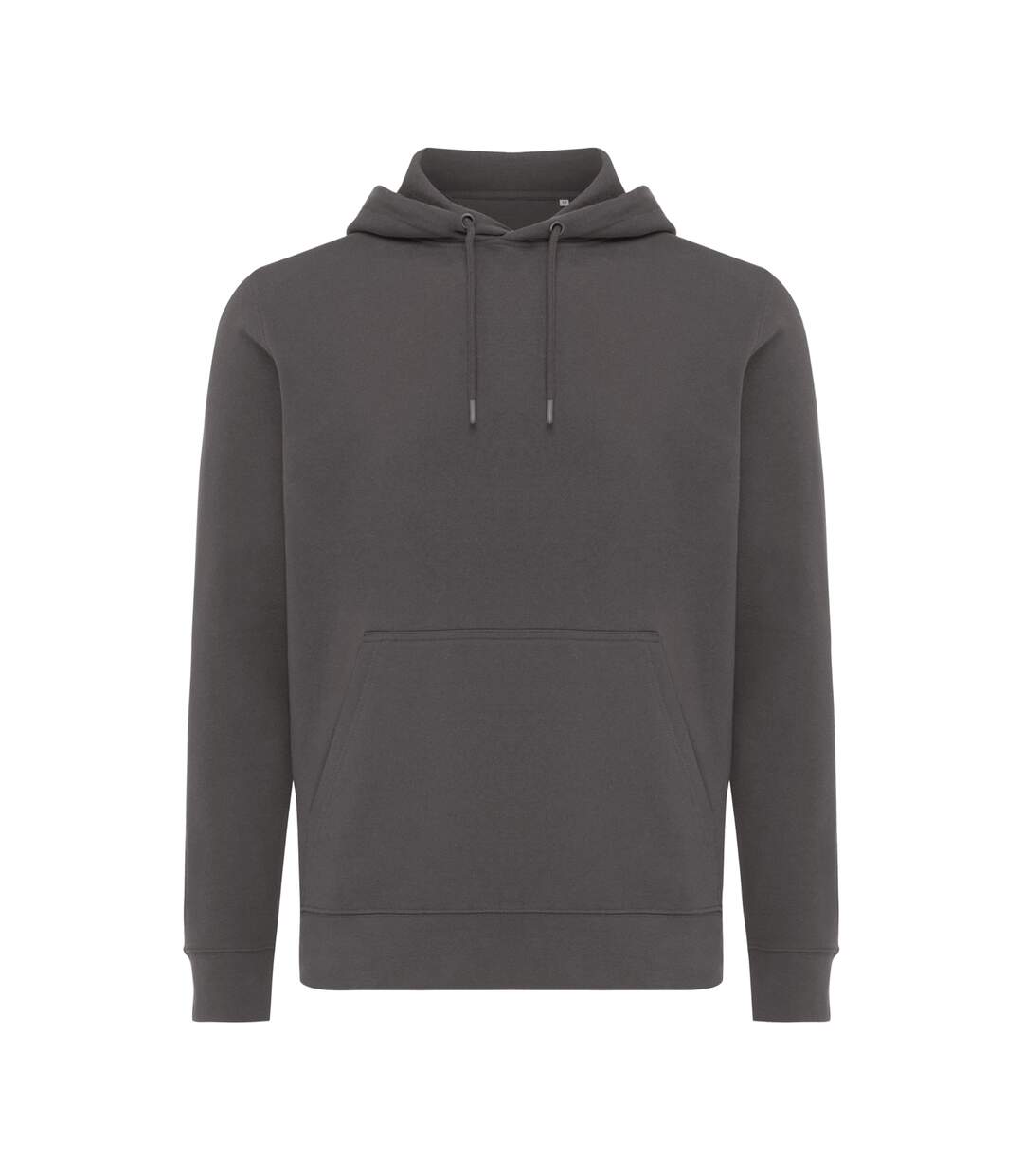 Unisex Adult Rila Recycled Cotton Lightweight Hoodie Anthracite Iqoniq-2