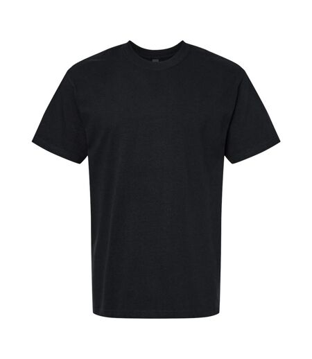 Unisex Adult Hammer Maxweight Cotton Blend T-shirt Pitch Black Gildan