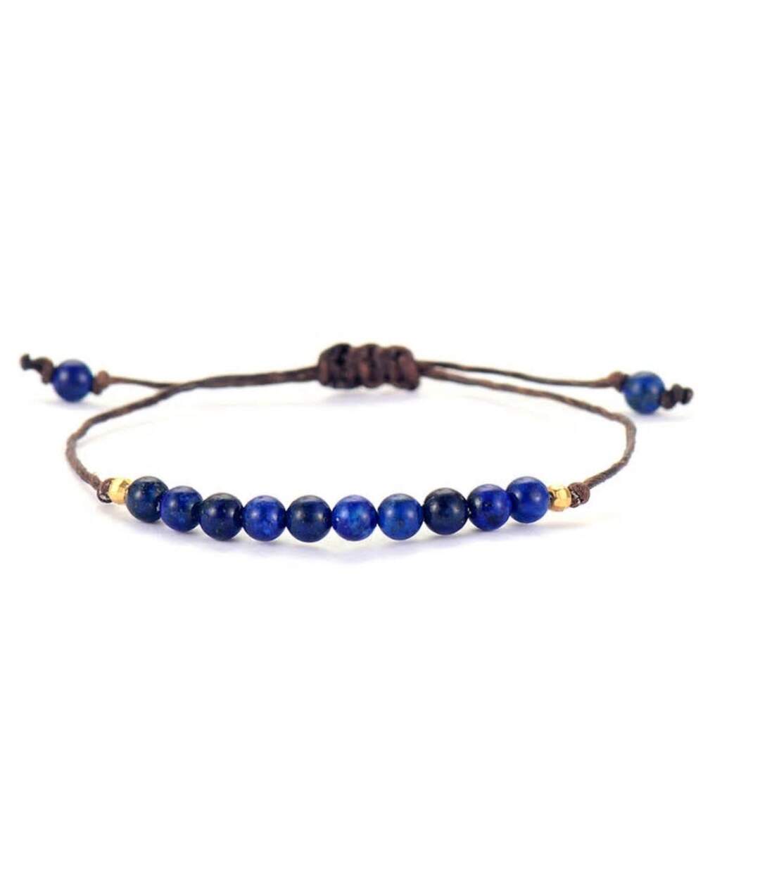 Bracelet d'amitié en Lapis lazuli-1