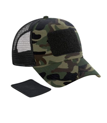 Casquette Unisexe Adulte Trucker Kaki Marron Noir Beechfield