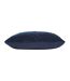 Angeles velvet floral cushion cover one size navy Furn