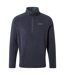 Mens corey vi half zip fleece top dark navy/blue navy marl Craghoppers-1