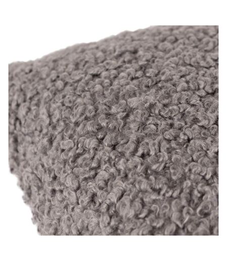 Bouclé textured cushion cover 45cm x 45cm storm grey Yard