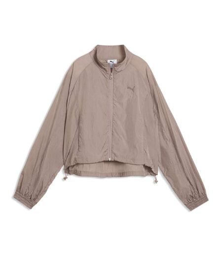 Veste taupe femme puma her relaxed