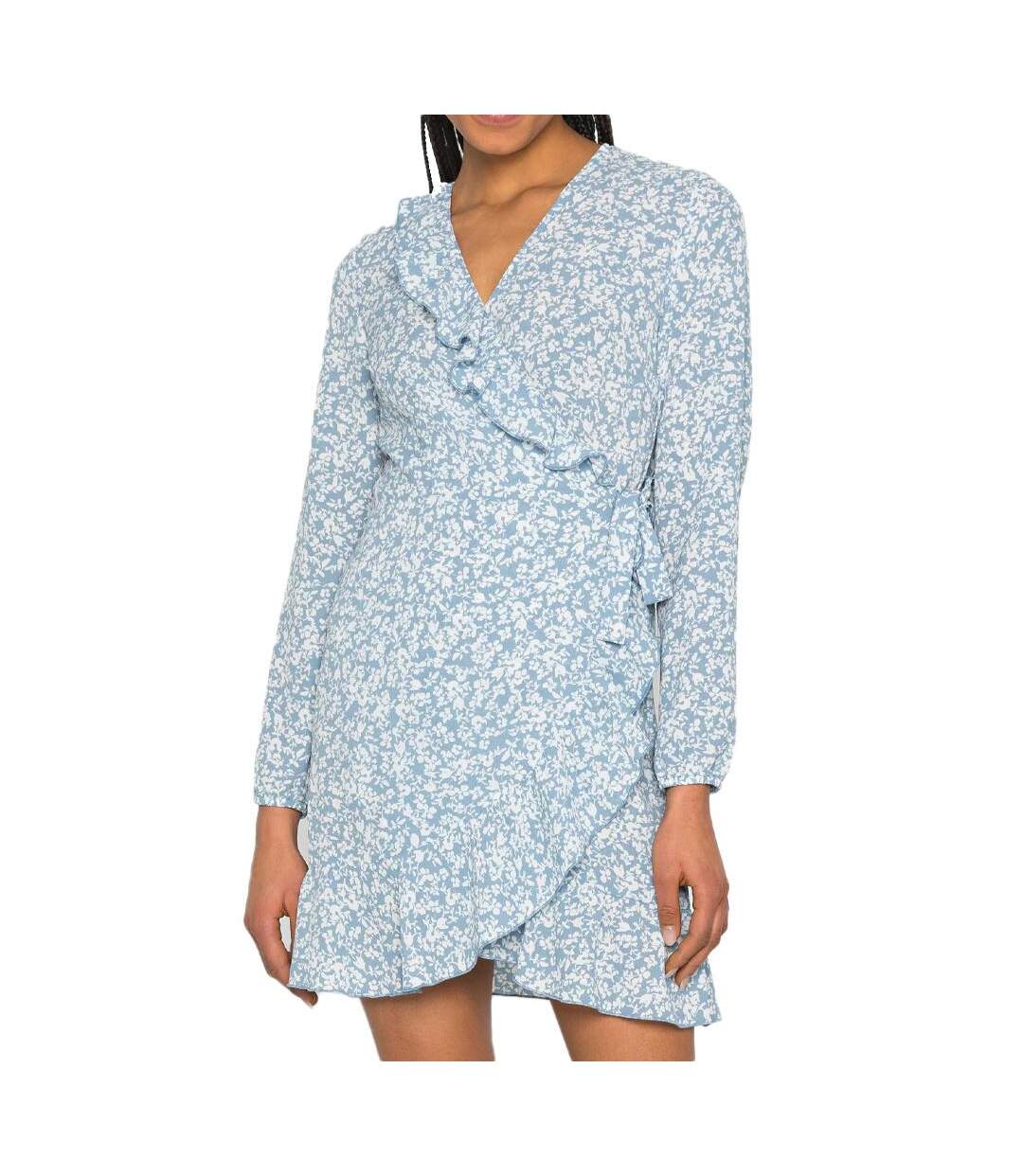 Robe Bleu/Blanche Femme Only Carly - 34