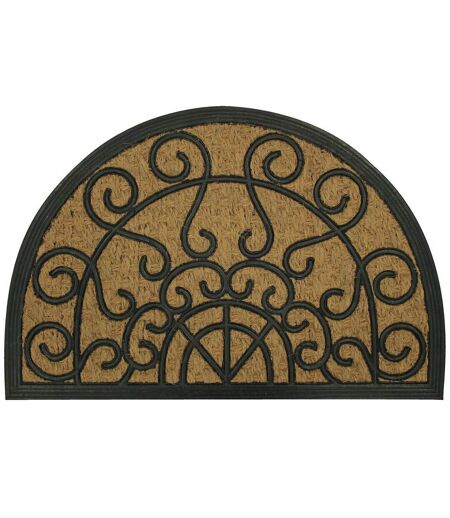 Paillasson Demi-Lune Marquis 40x60cm Naturel