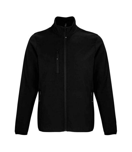 SOLS Mens Falcon Recycled Soft Shell Jacket (Black) - UTPC5029
