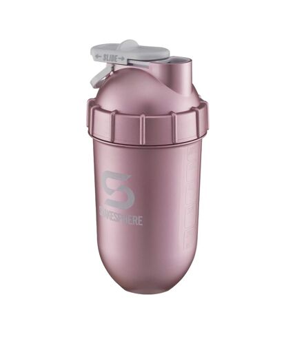 Shaker pour protéine 700 ml rose doré métallique ShakeSphere