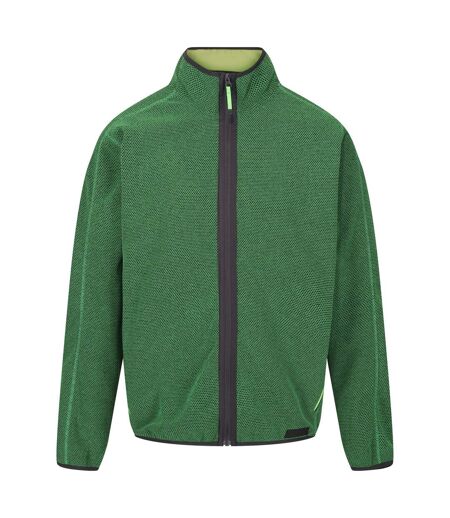 Regatta Mens Kinwood Full Zip Fleece Jacket (Field Green/Jasmine Green) - UTRG8787