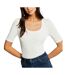 T-shirt Blanc Femme Morgan DABRI - L