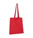 Sac en coton mixte taille unique rouge Absolute Apparel