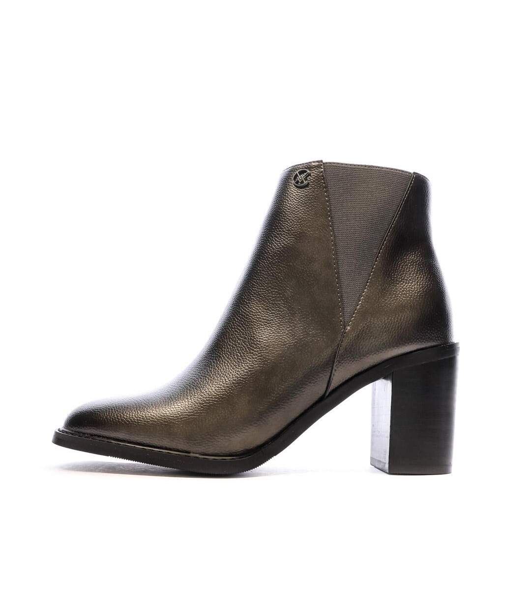 Bottines grises femme chattawak moreno-1