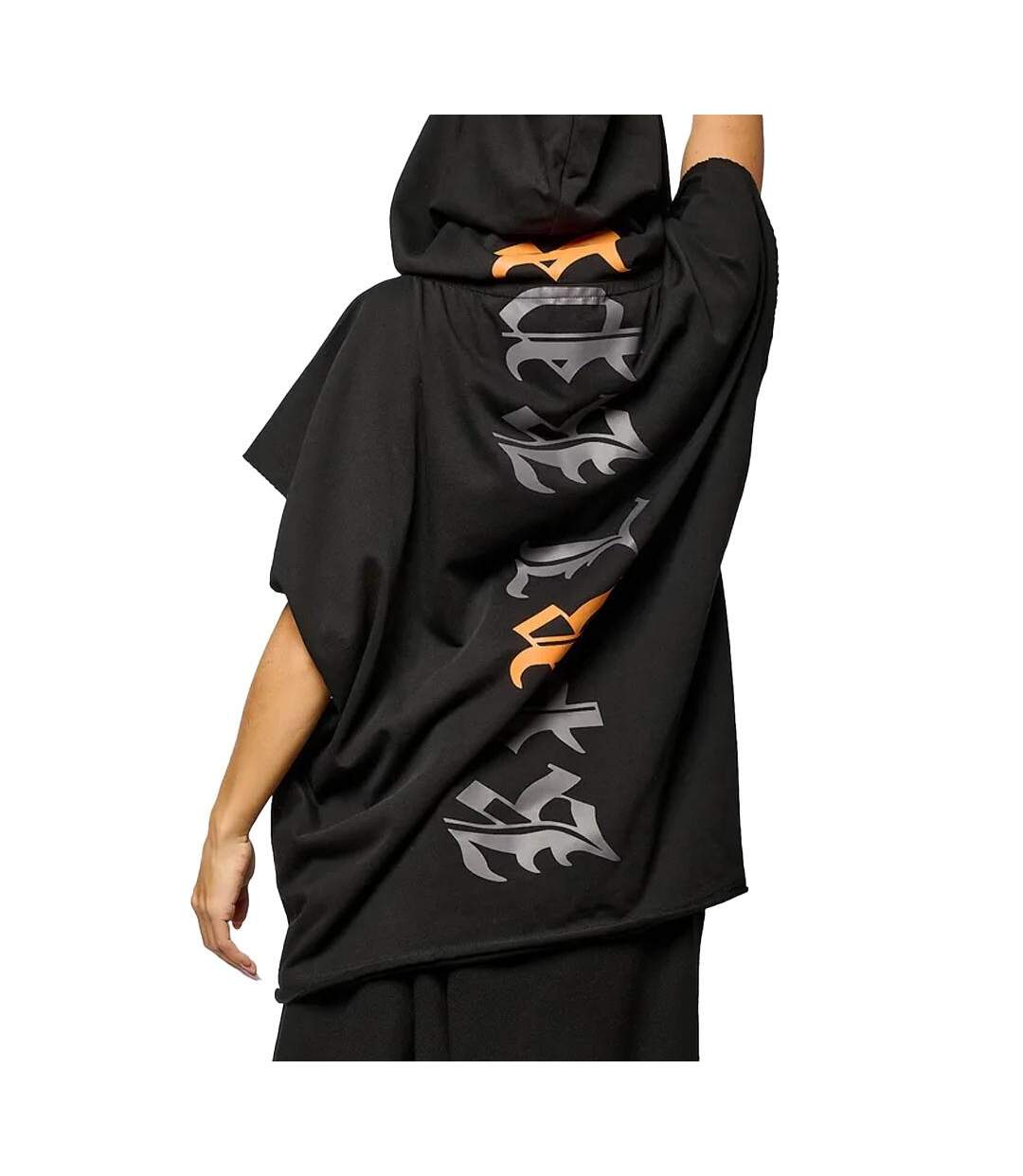 Sweat noir/orange homme kaporal vank-2