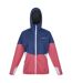 Womens/ladies Tarvos V Colour Block Lightweight Soft Shell Jacket Fruit Dove Dusty Denim Regatta-2