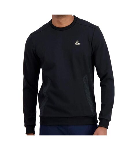 Sweat noir homme le coq sportif coq d'or