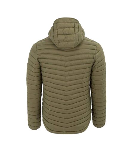 Mens Hot Rock Outdoor Hooded Jacket Khaki Green Karrimor