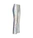Womens/ladies Lupe Metallic Straight Trousers Metallic AmyLynn-3