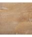 Chiffonnier en bois ethnique Shirel - L. 50 x H. 80 cm - Marron