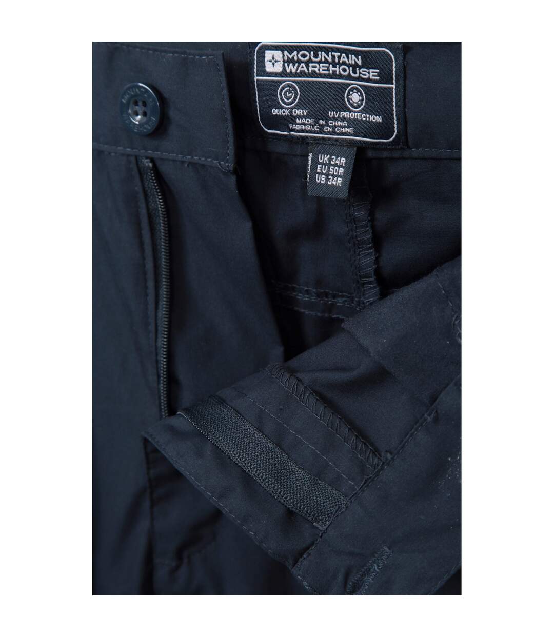 Pantalon trek homme bleu foncé Mountain Warehouse