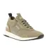Mens Logo Knitted Trainers Green Boss-1