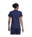 T-shirt Entrada Femme Bleu Marine Adidas-3