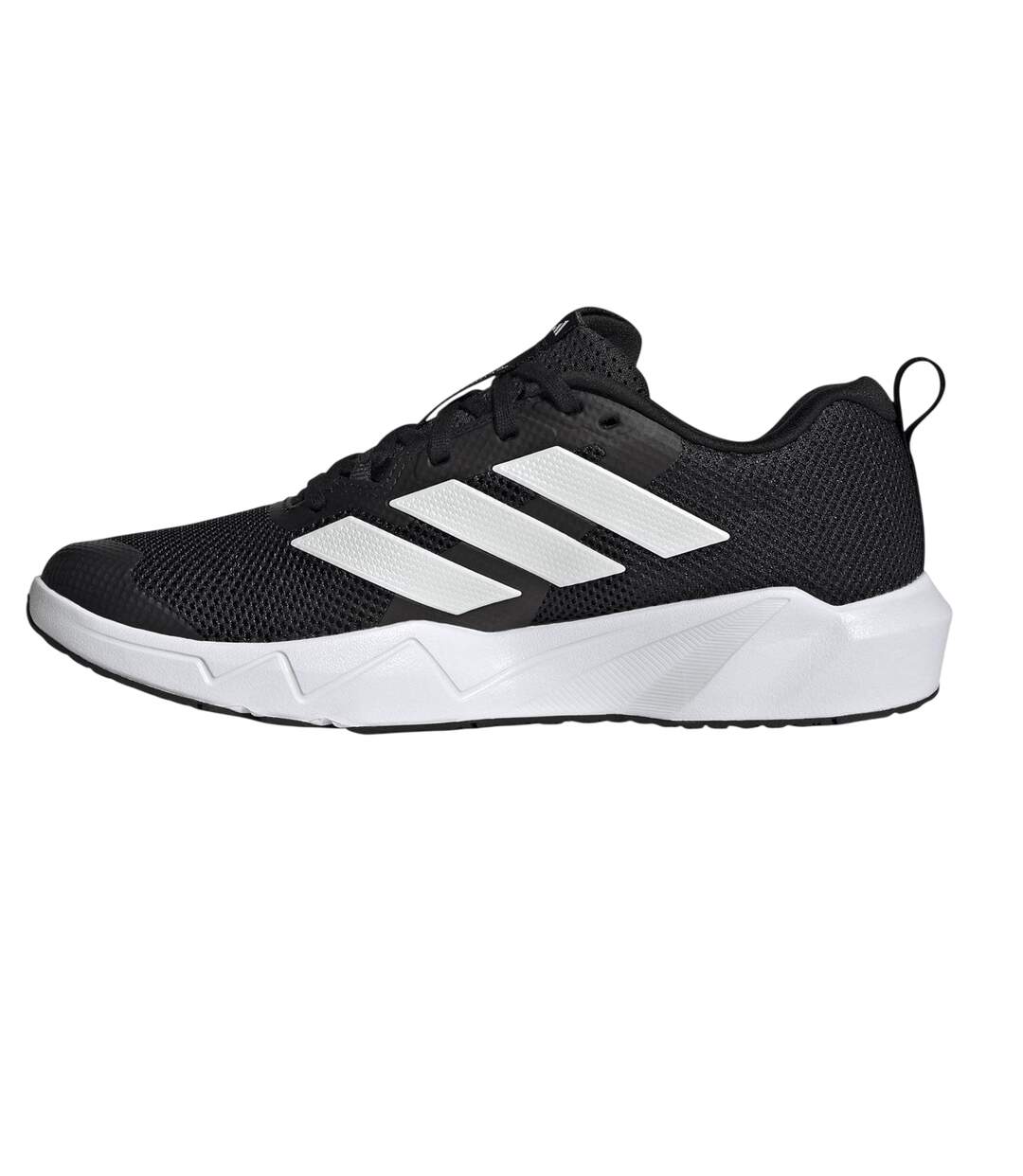Mens Rapidmove Go Logo Training Trainers Black Adidas-3