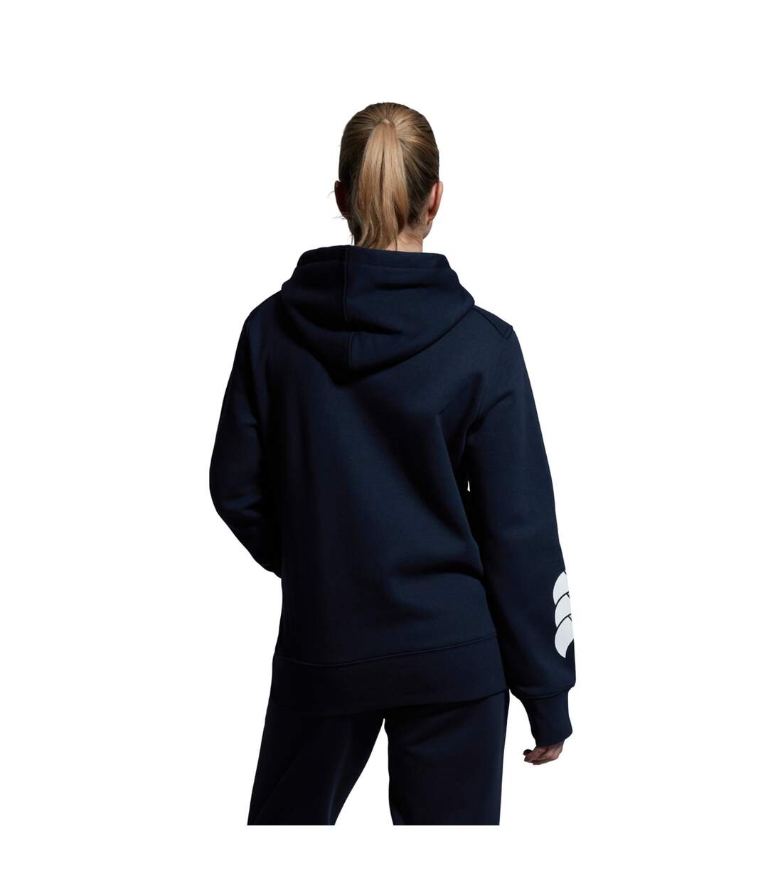 Womens/ladies Club Logo Hoodie Navy Canterbury-4
