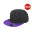 Lot De 2  Casquettes Bronx Adulte Noir Violet Result-1
