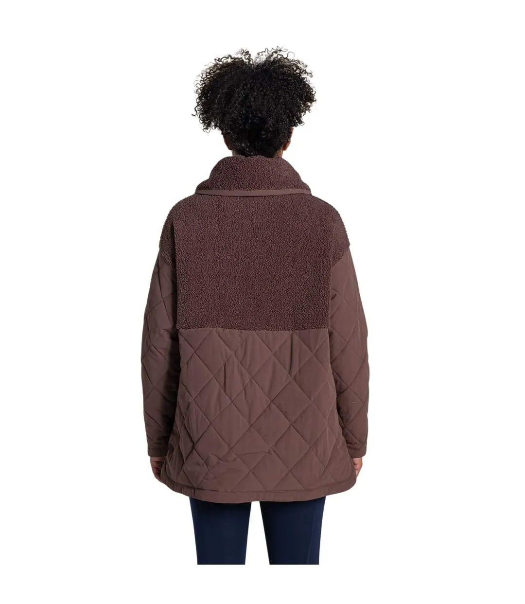 Veste Hybride Fairfield Femme Marron Foncé Craghoppers-3