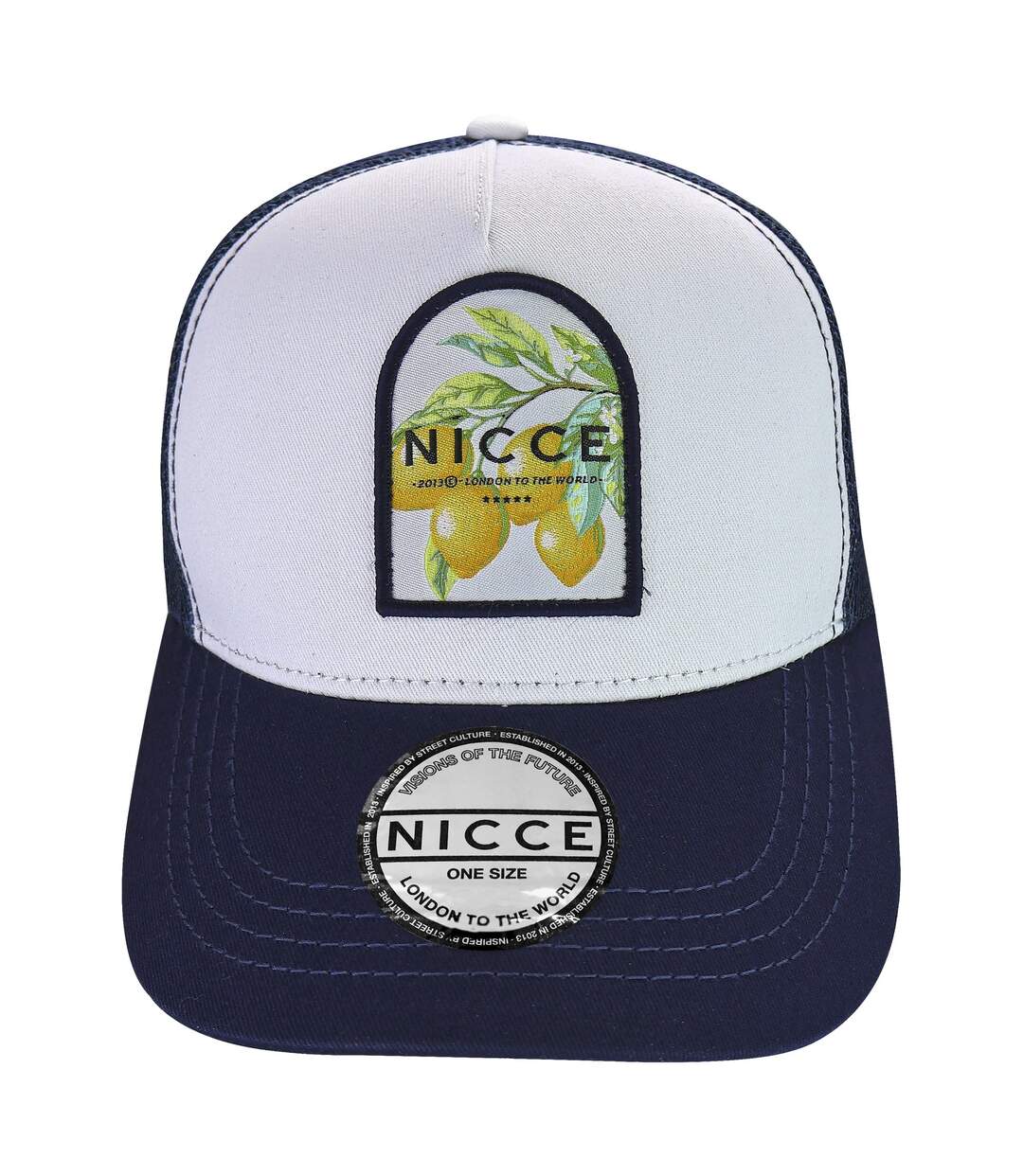 Nicce - Casquette Trucker Homme Santorini Brodée, Coton Respirant-4