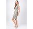 Robe courte féminine TANIA coupe droite cintrée Coton Du Monde-3
