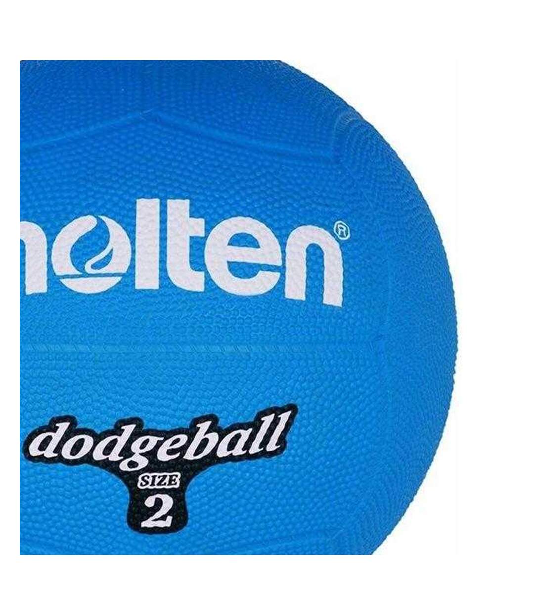 Balle Pour Balle Au Prisonnier En Caoutchouc Db2 Taille Unique Bleu Molten-3