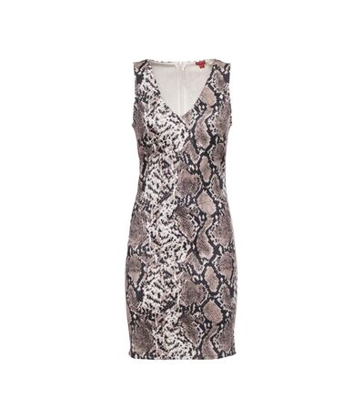 Robe Beige à Motifs Femme Guess Bonnie - M