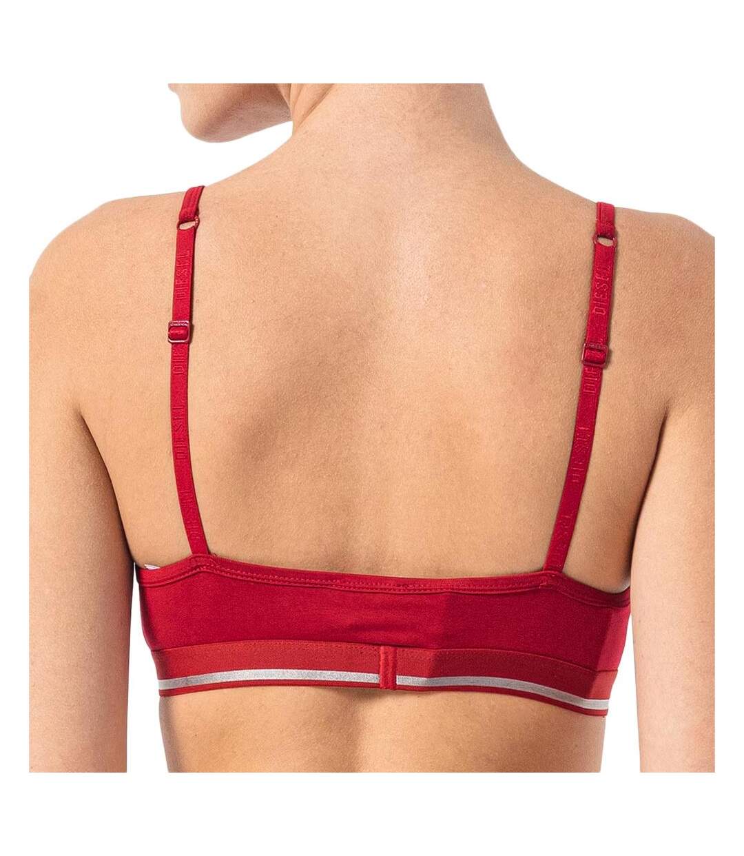 Brassière Rouge Femme Diesel Reggiseno - L