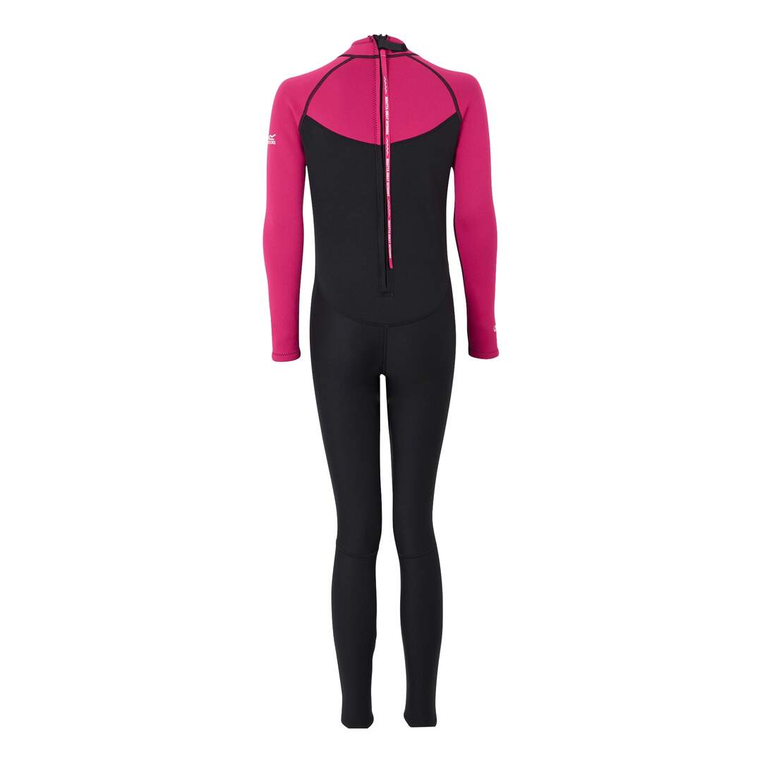 Womens/ladies wetsuit black/pink fusion Regatta-2