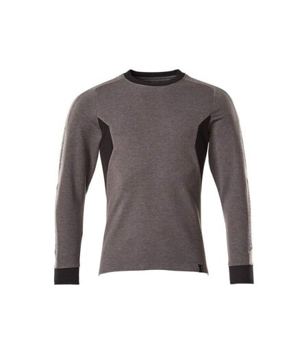 Mens Accelerate Sweatshirt Dark Anthracite Black Mascot