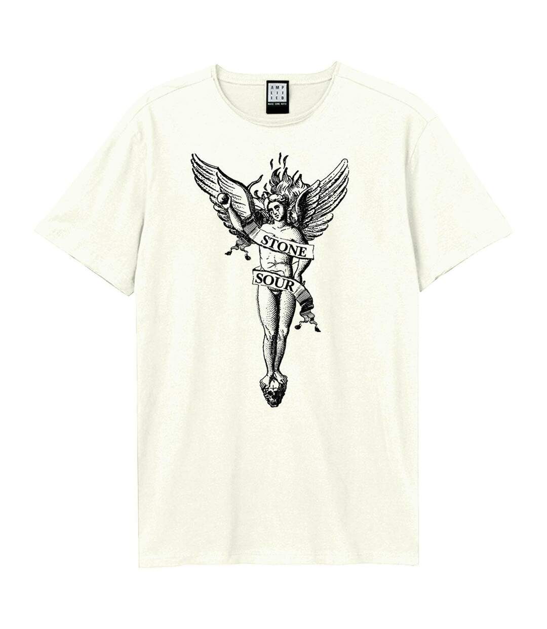 T-shirt Angel Adulte Blanc Amplified-1