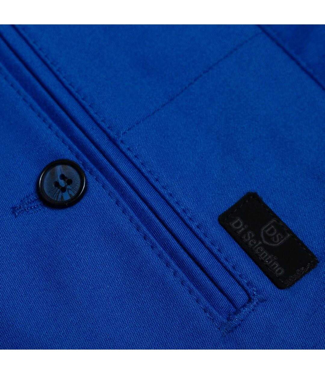 Pantalon Motif/style Uni Homme Bleu Bleuet Di Selentino-3