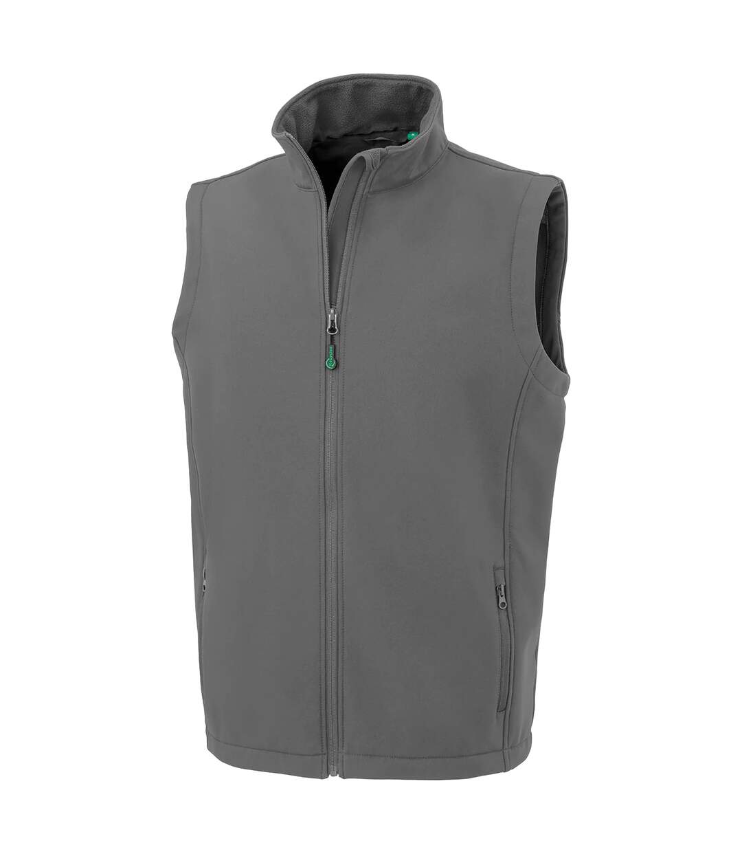 Mens printable body warmer workguard grey Result Genuine Recycled-1