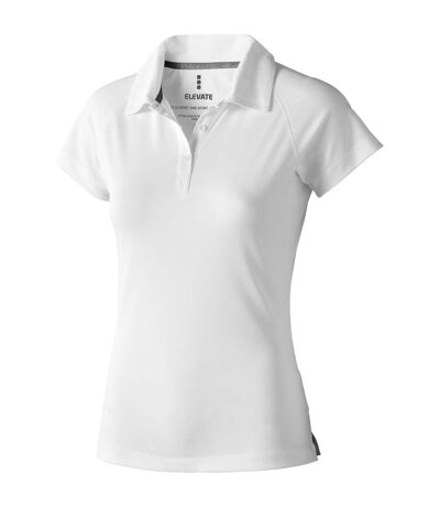 Polo manches courtes ottawa femme blanc Elevate