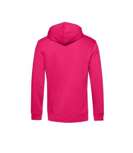 Pull À Capuche Biologique Pour Hommes Magenta Vif B&C