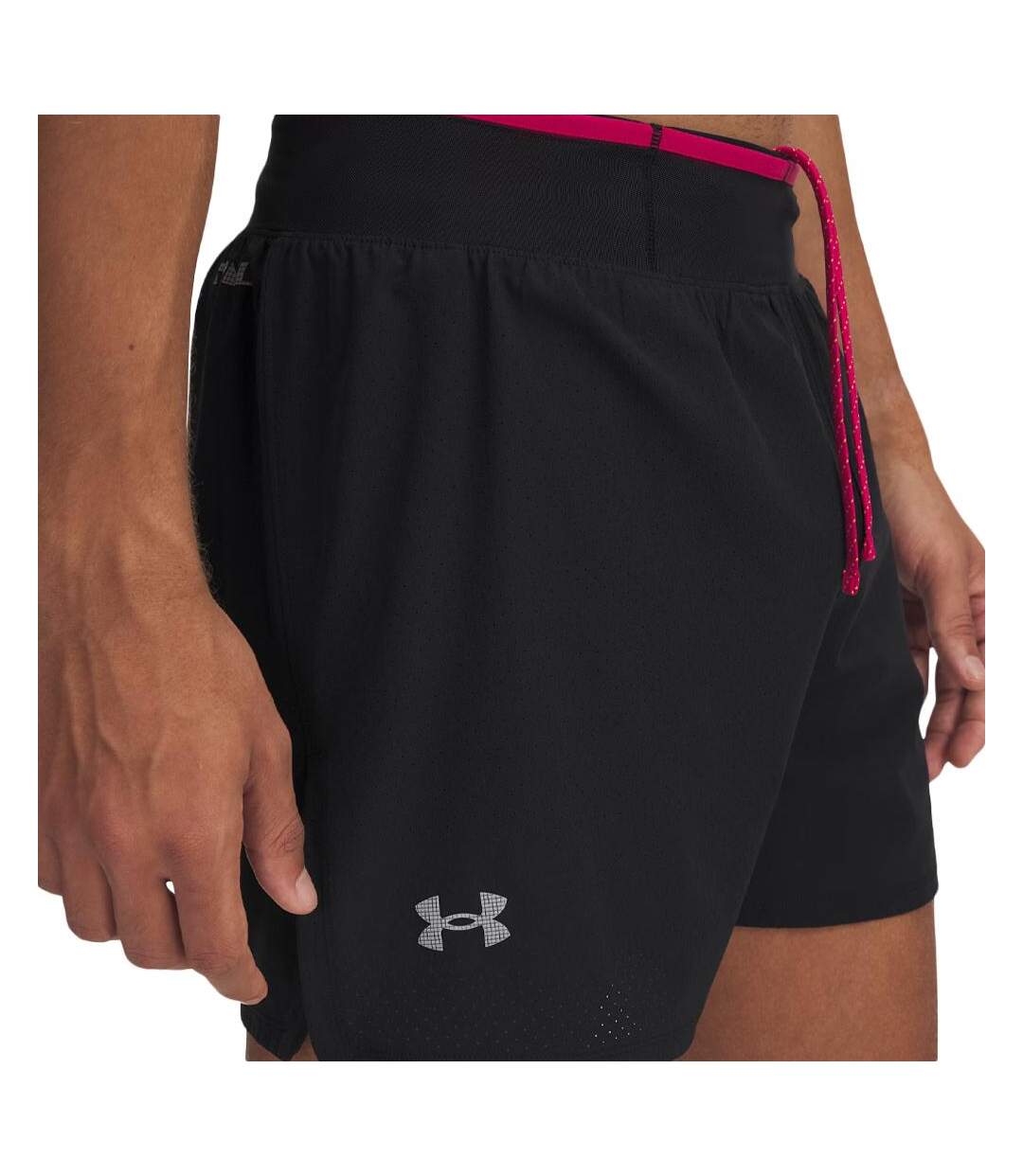 Short noir homme under armour launch-1