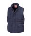Mens mid-weight bodywarmer showerproof windproof jacket navy blue Result-1