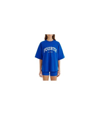 Womens/ladies Regular T-shirt Blue 4th & Reckless