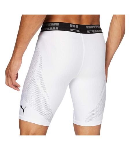 Short de compression blanc homme puma 9808 - m